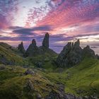 Schottland - Old Man of Storr Aerial Panorama