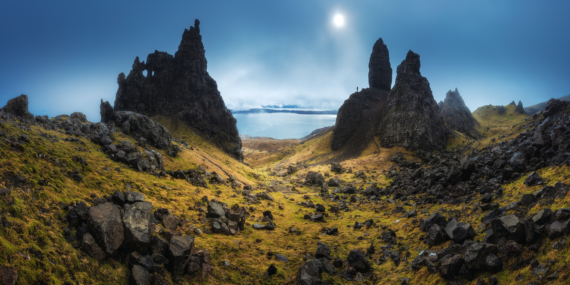 Schottland - Old Man of Storr Panorama