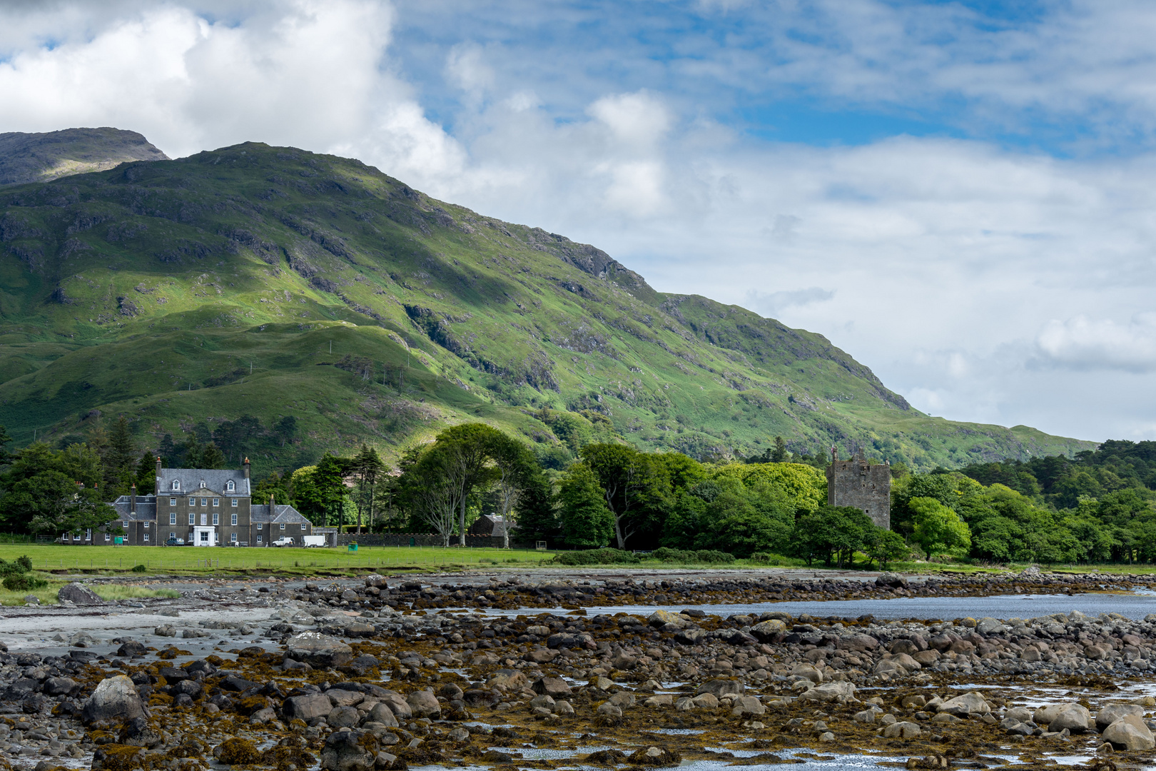 Schottland Urlaub 2017 - kleines Haus großer Berg #1