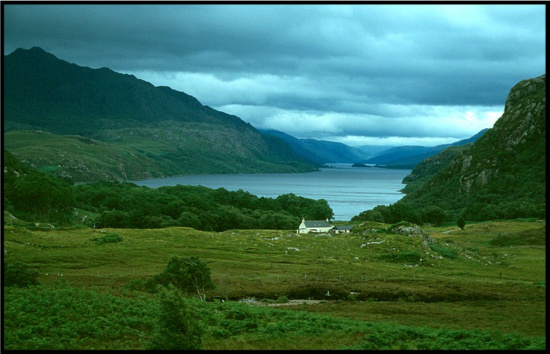 Schottland - zwischen Poolewe und Gairloch, "Sommer" 2001