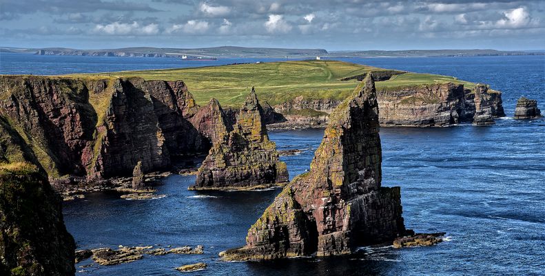 Schottlands wilde Küste - die Duncansby Stacks bei John o´Groats