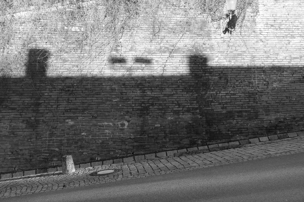 Schräge sind gedrehte Geraden Foto &amp; Bild | schatten, bayern ...