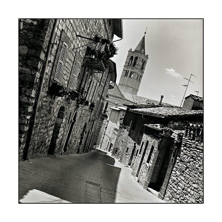 schräge Stadtansichten: Assisi