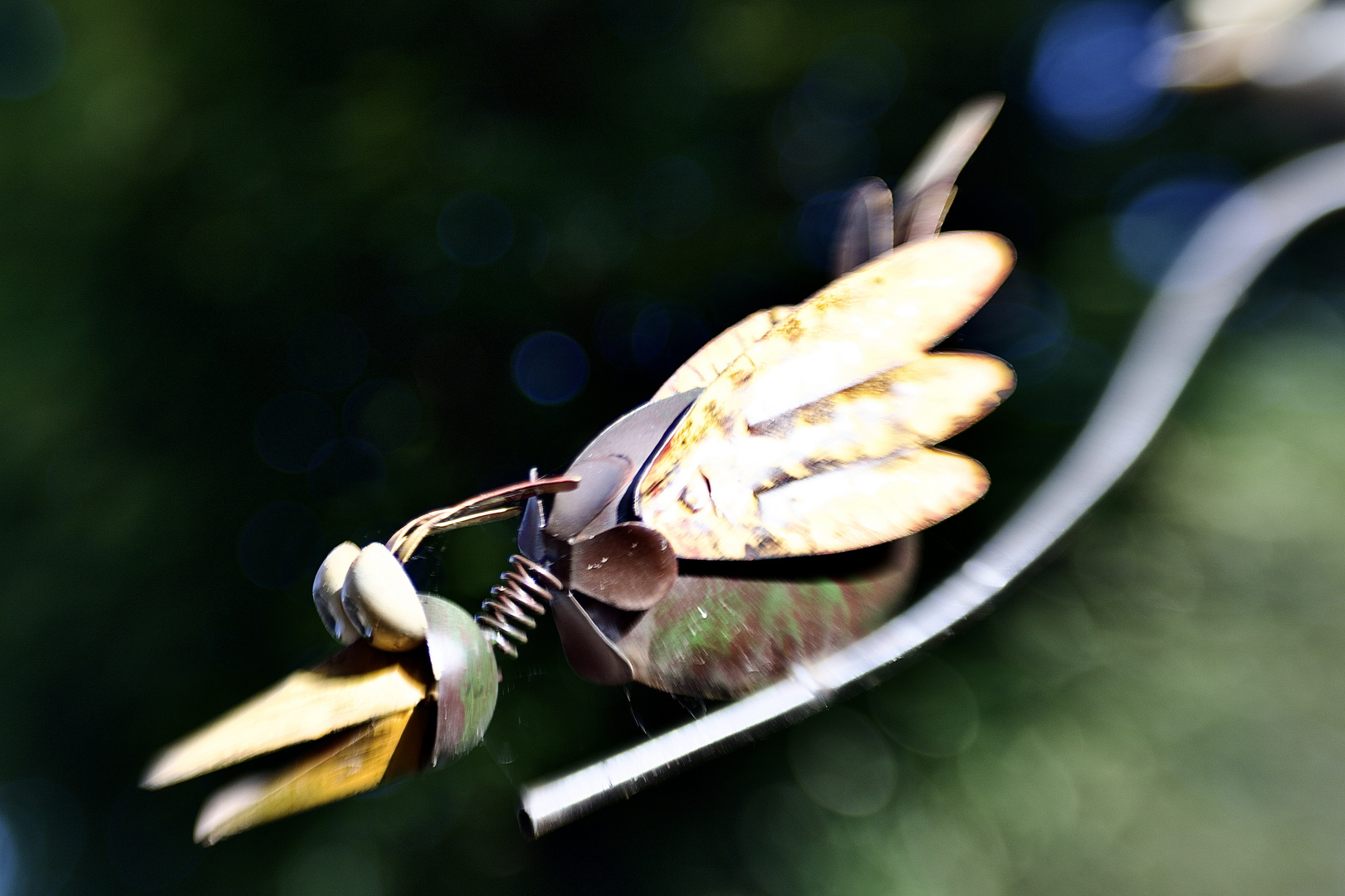 Schräger Vogel