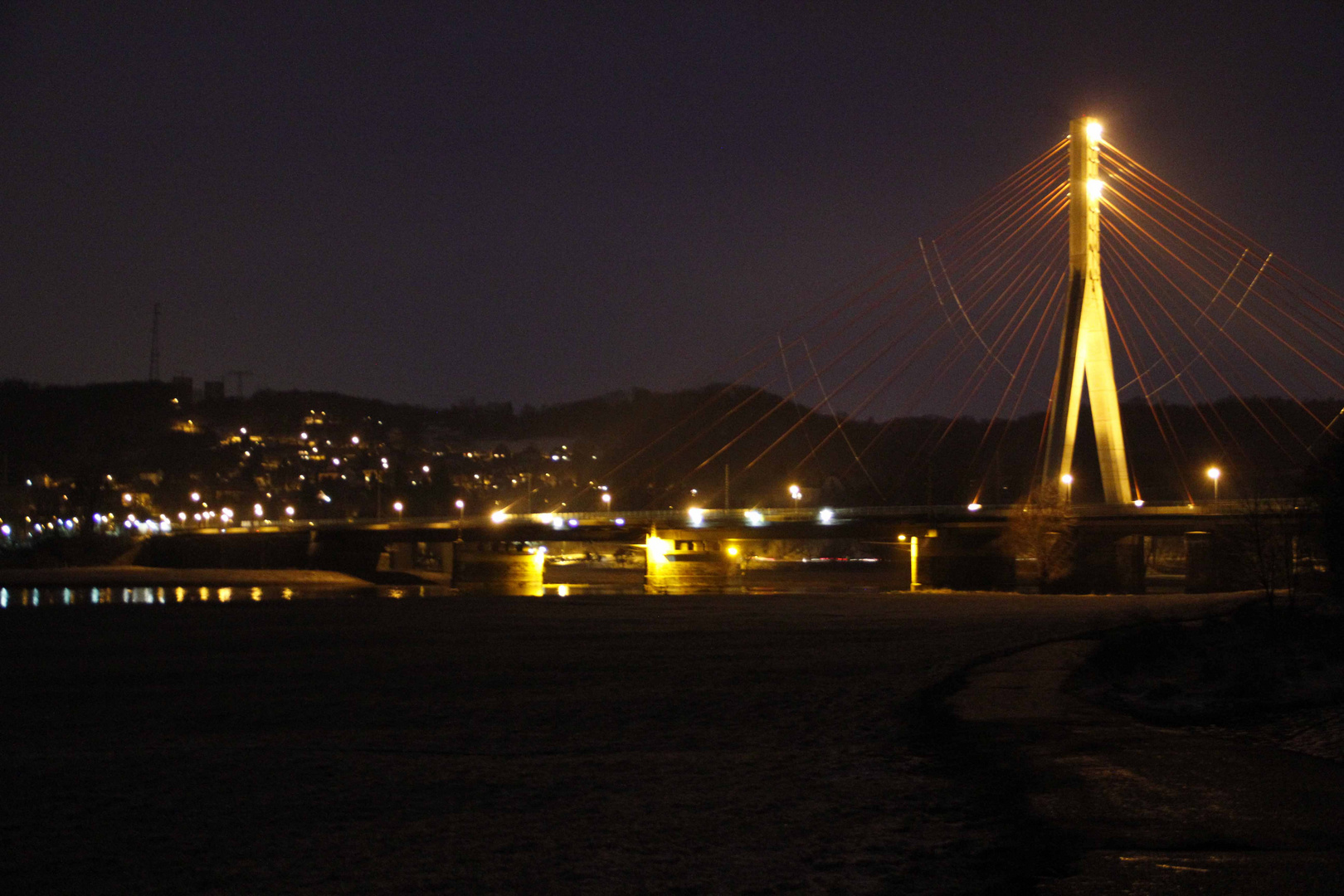 Schrägseilbrücke Niederwartha