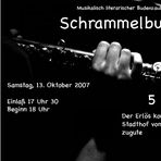 Schrammelbude - die Eintrittskarte für die Insel am 13. Oktober