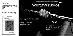 Schrammelbude - die Eintrittskarte für die Insel am 13. Oktober