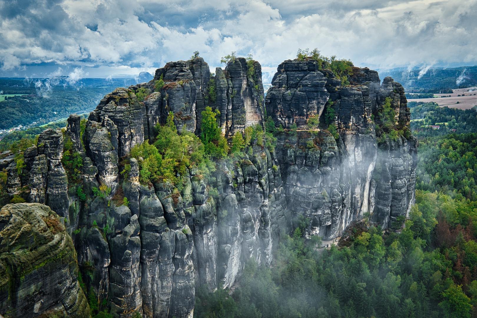 Schrammensteine in der Sächsischen Schweiz