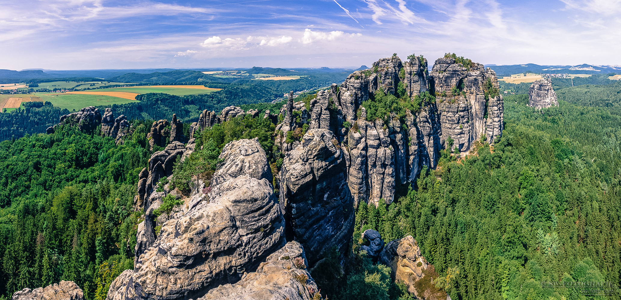 Schrammsteinblick