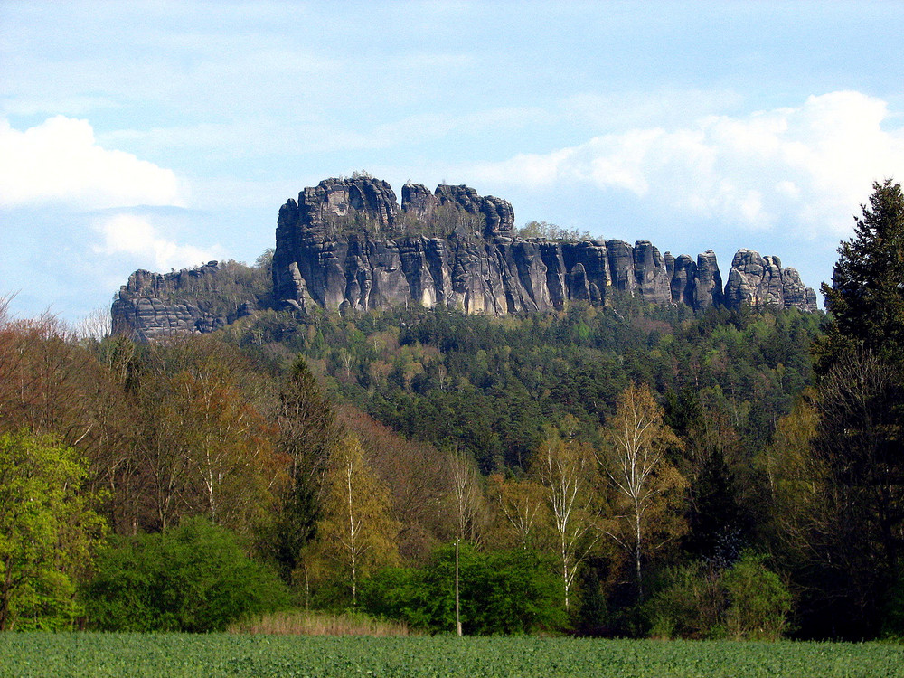 Schrammsteinblick