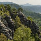 Schrammsteine mit Elbe