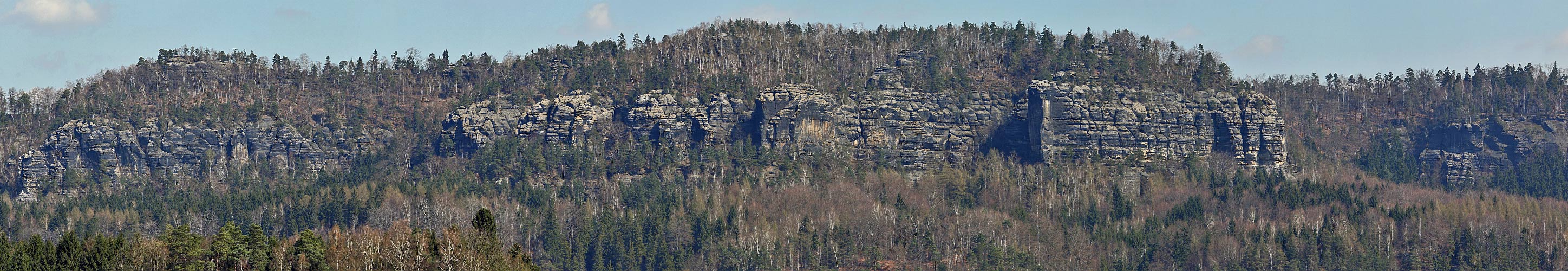 Schrammsteine mittlerer Teil