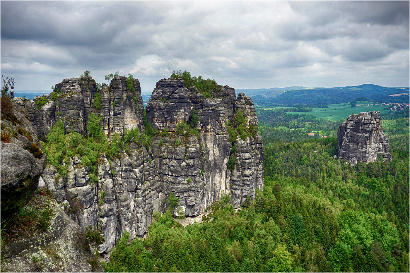 Schrammsteine und Falkenstein