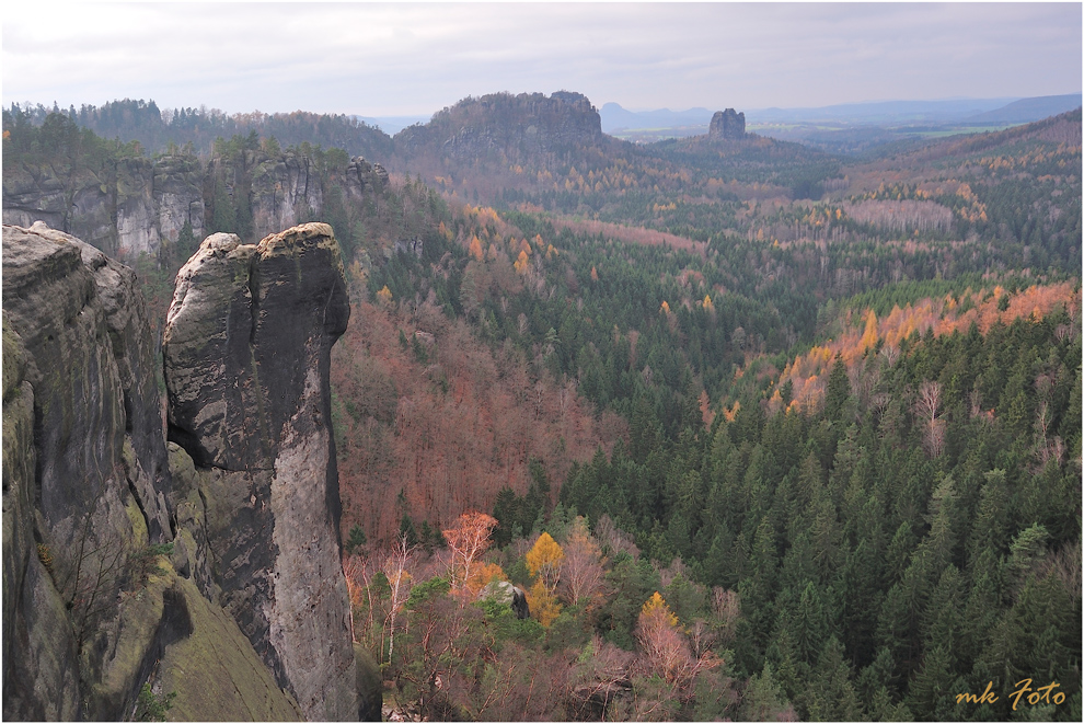 Schrammsteine und Falkenstein