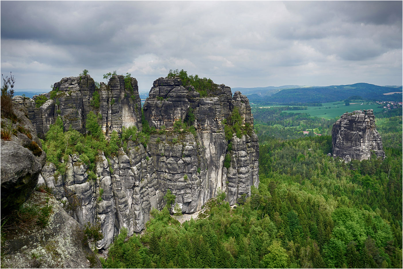 Schrammsteine und Falkenstein