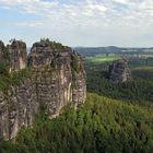 Schrammsteinkette und Falkenstein, der Wiege des Sächsischen Felskletterns