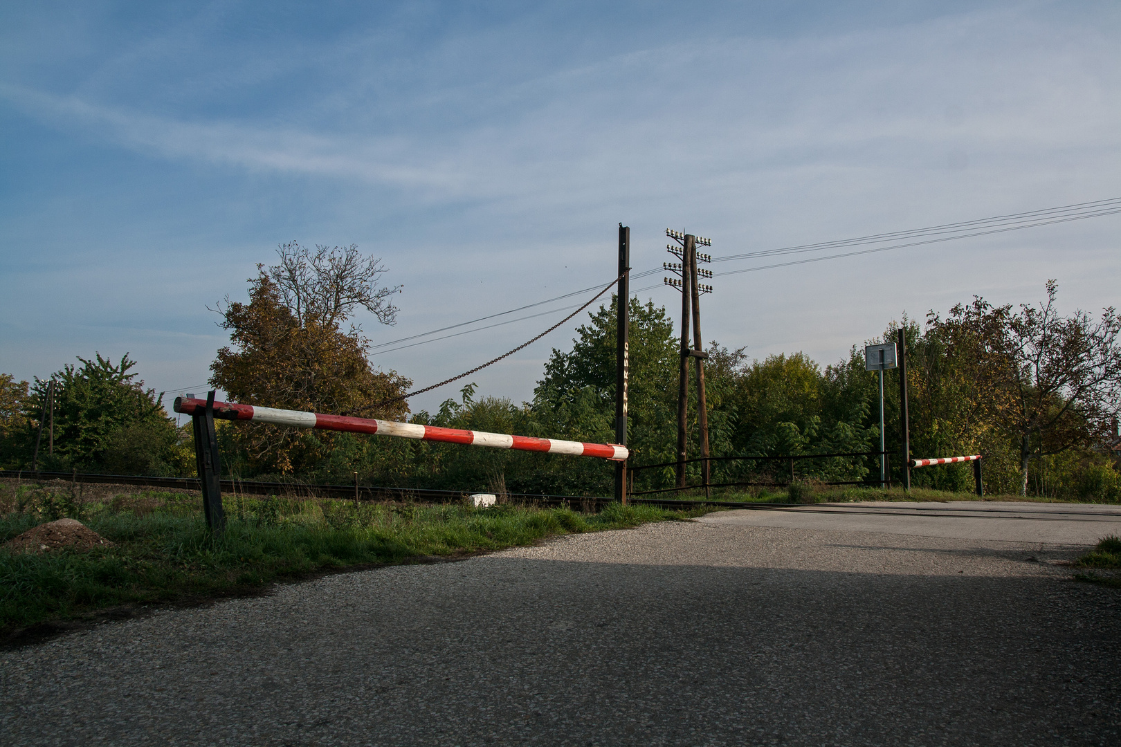 Schranke  ausgeschwenkt