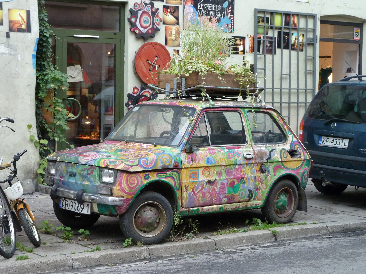 Schreberauto - nature in the Jewish Quarter