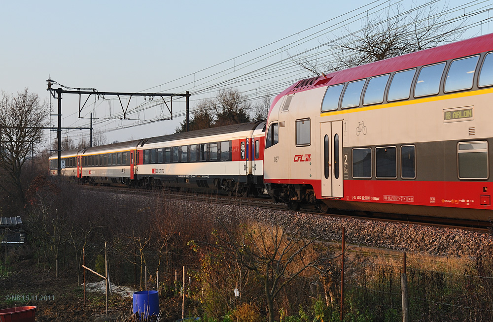 Schrebergarten im Vordergrund -4-