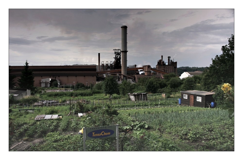 Schrebergarten in Belgien