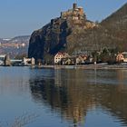 Schreckenstein (Strekov)  am letzten Tag des Winters 2018...