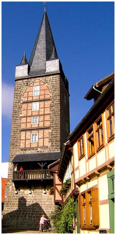 Schreckensturm in Quedlinburg