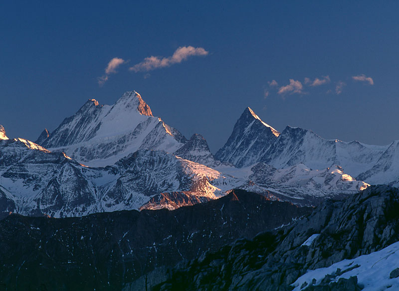 Schreckhorn / Finsteraarhorn, Schweiz