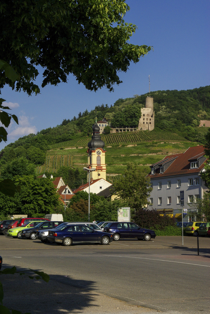 Schriesheim mit Strahlenburg