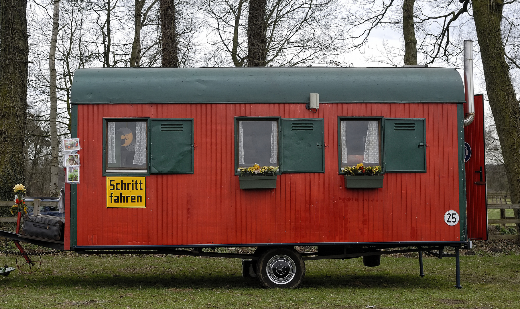 "Schritt fahren"