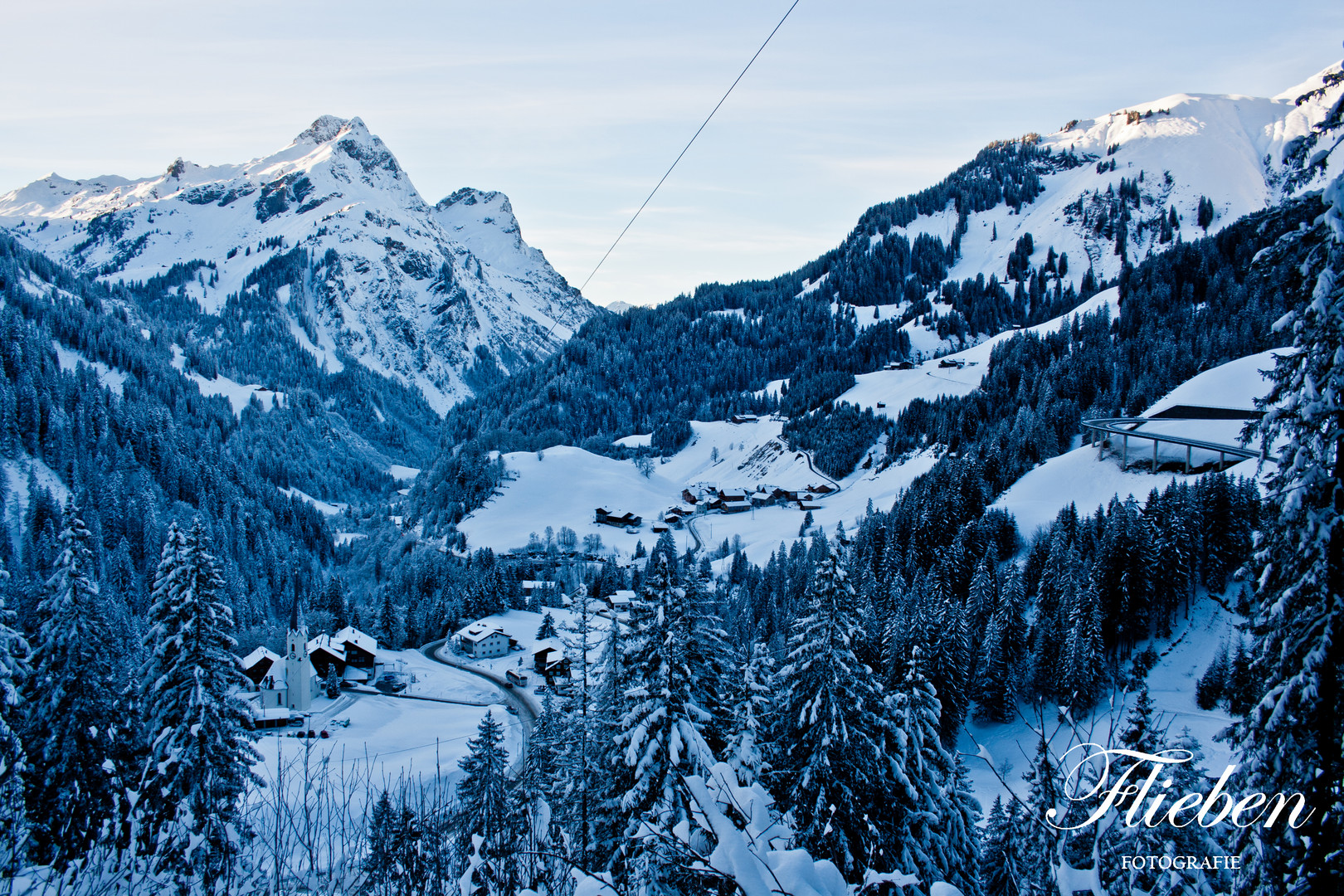 Schröcken im Winter