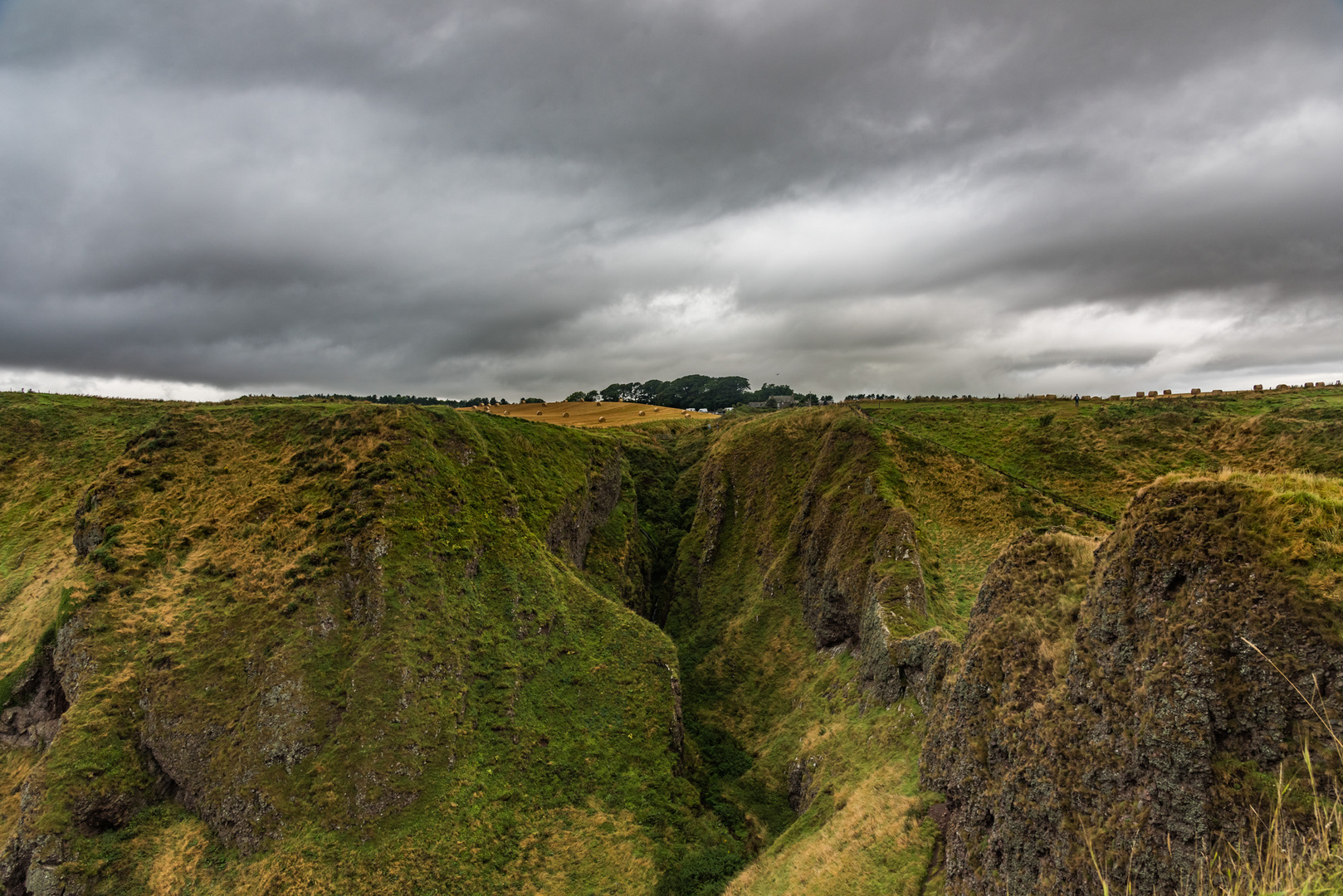 Schroffe Landschaft