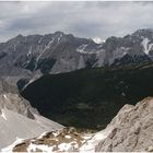 Schroffe Tiroler Bergwelt