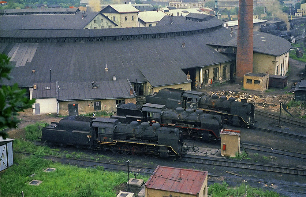 Schrott im Depot Prag Vrsovice 1974