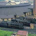 Schrott im Depot Prag Vrsovice 1974