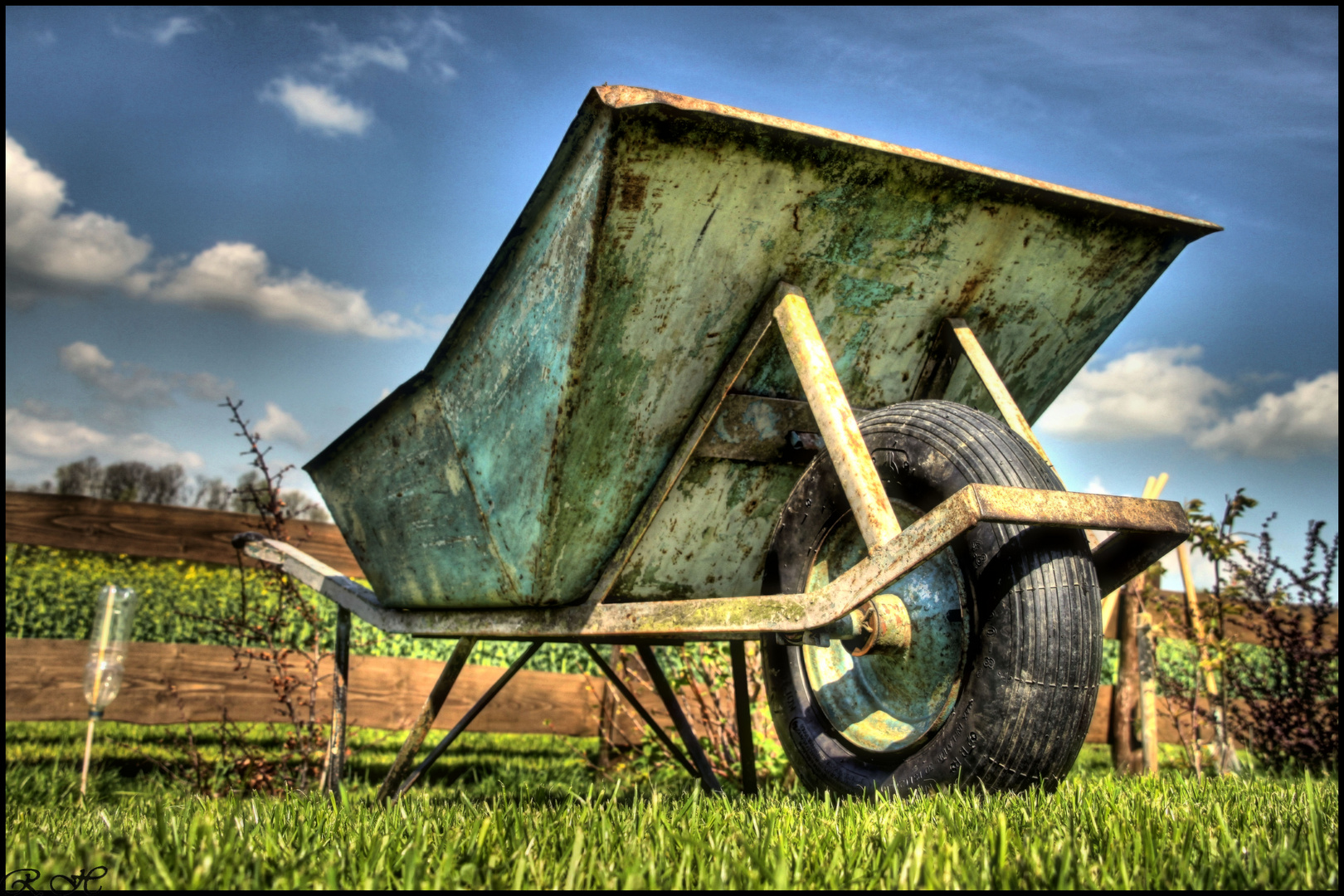 Schubkarre HDR