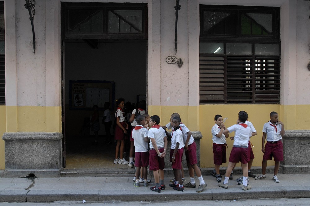 Schüler aus Havanna