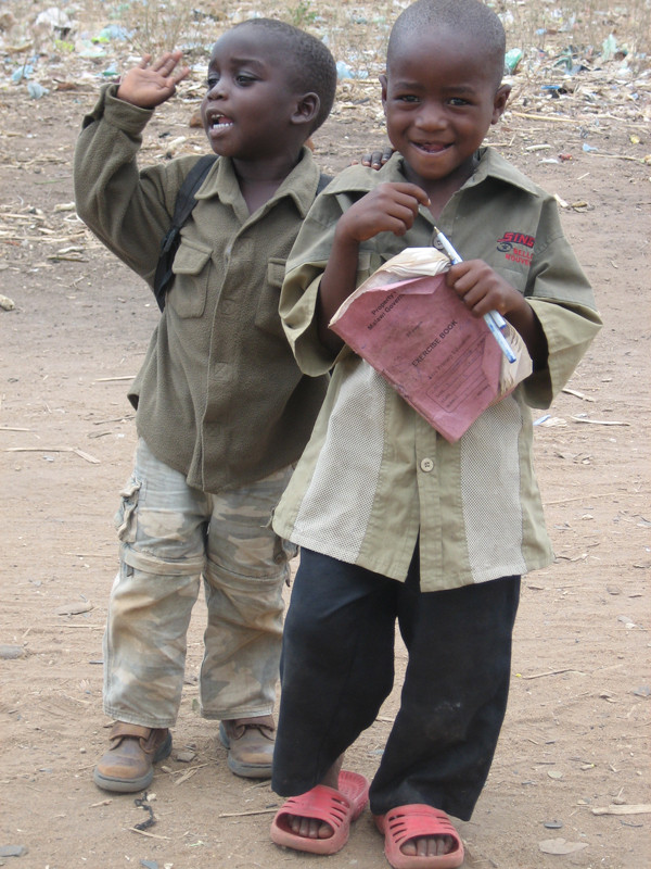 Schüler in Malawi