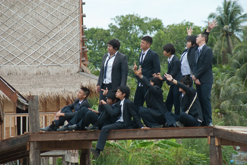 Schüler in Thailand