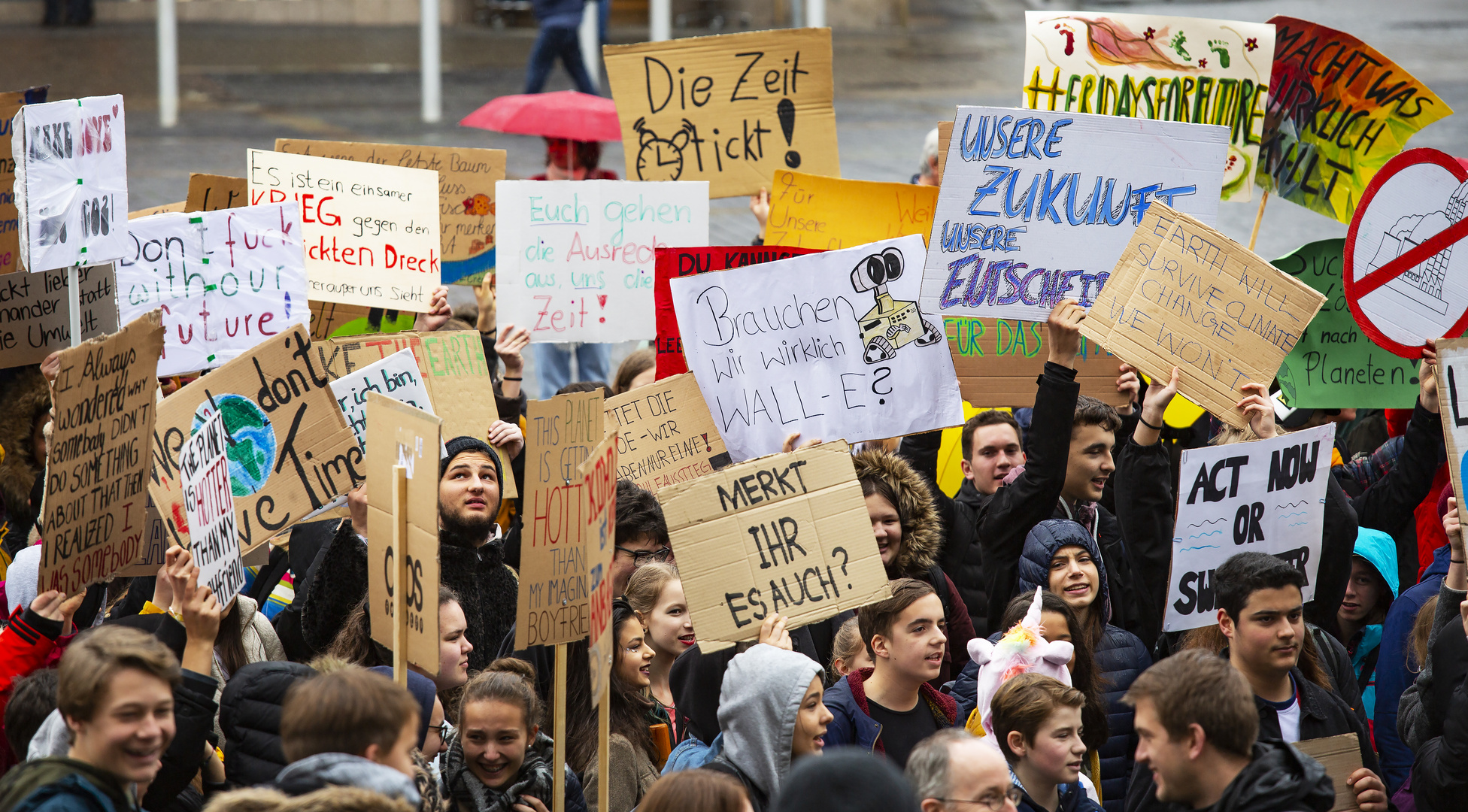 Schülerdemo am 1. März 2019 in Stuttgart 1