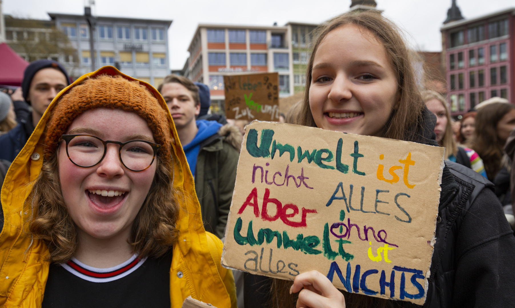 Schülerdemo am 1. März 2019 in Stuttgart 10