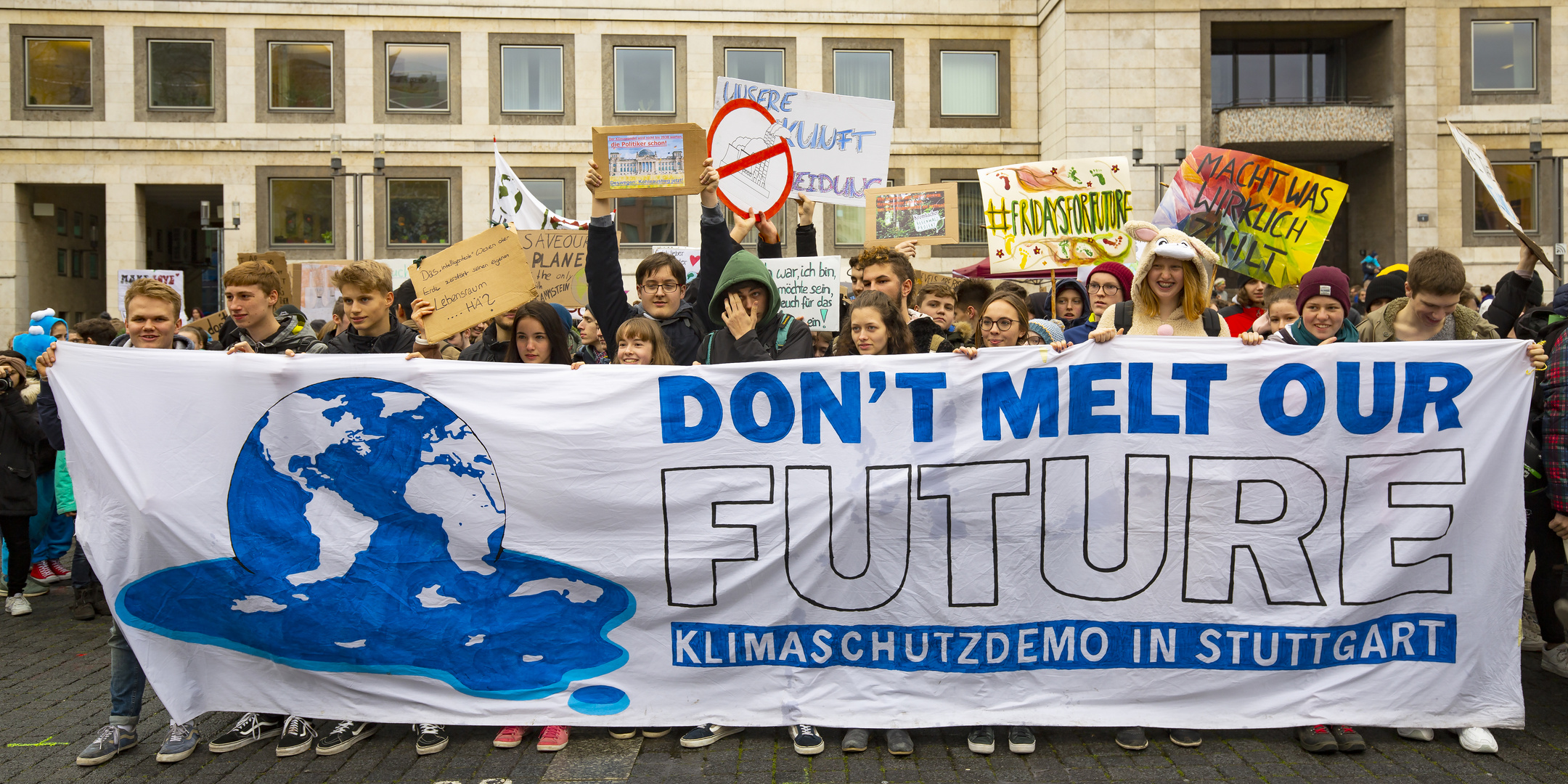 Schülerdemo am 1. März 2019 in Stuttgart 12