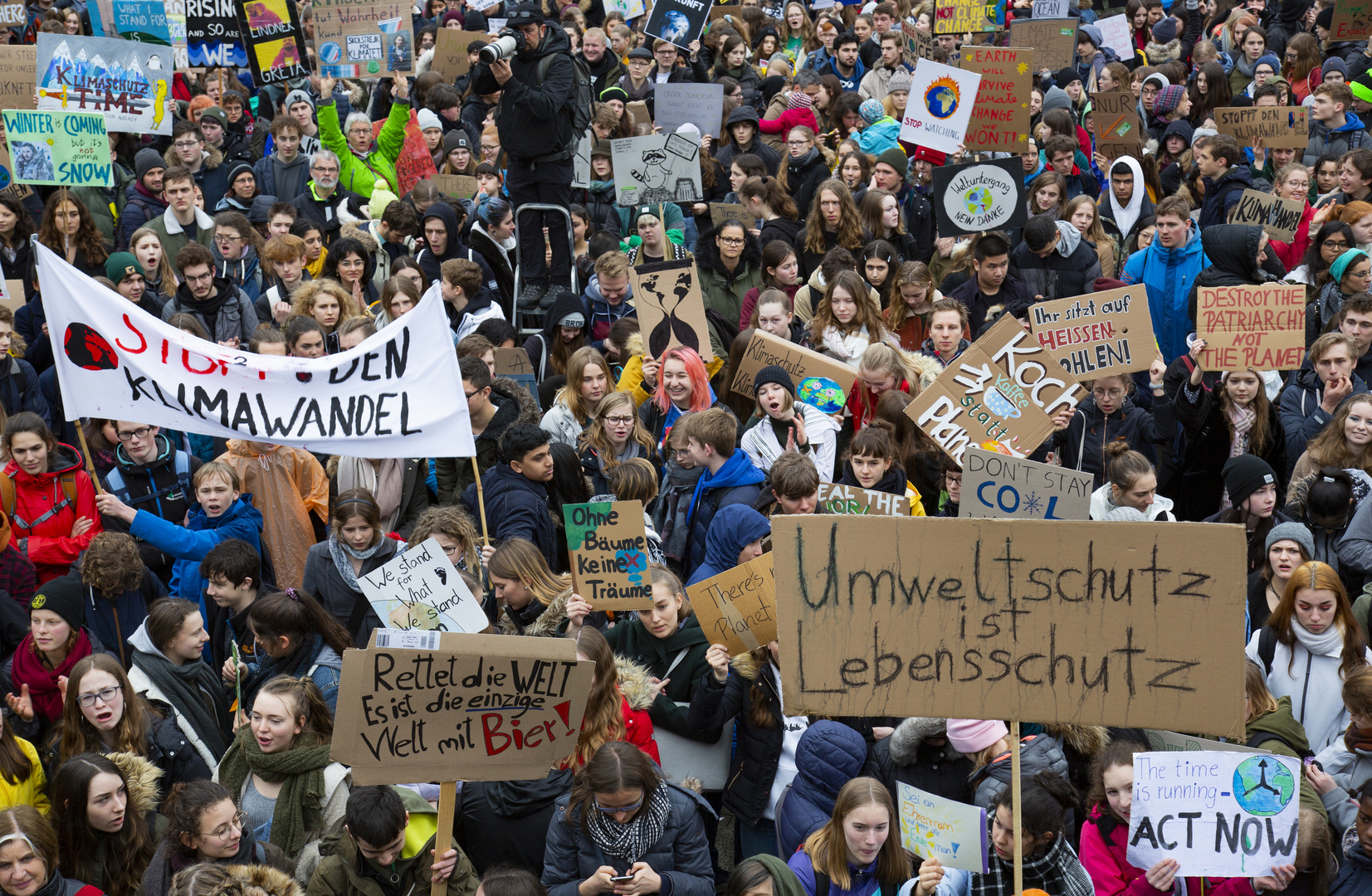 Schülerdemo am 15.3.2019