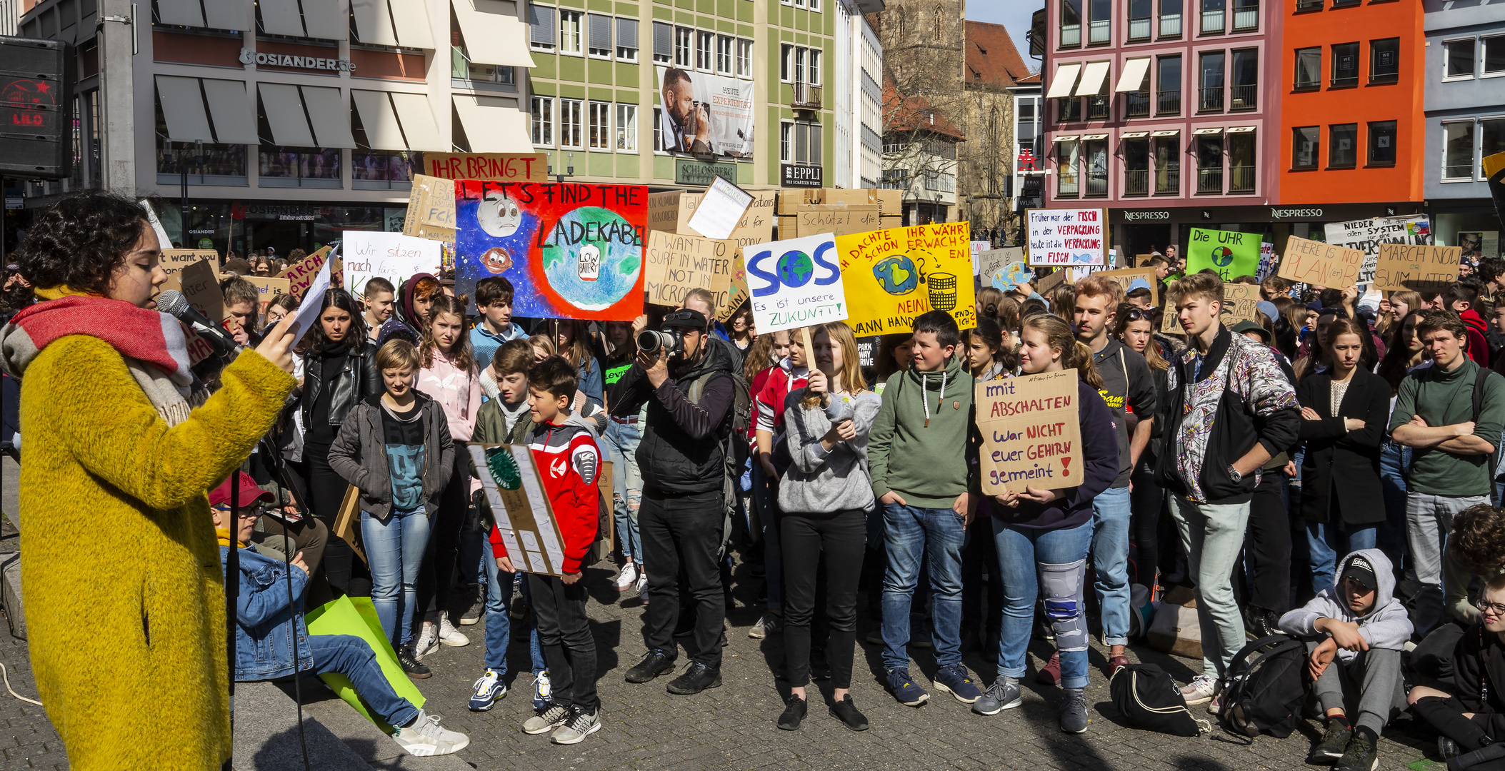 Schülerdemo am 22.3.2019 1