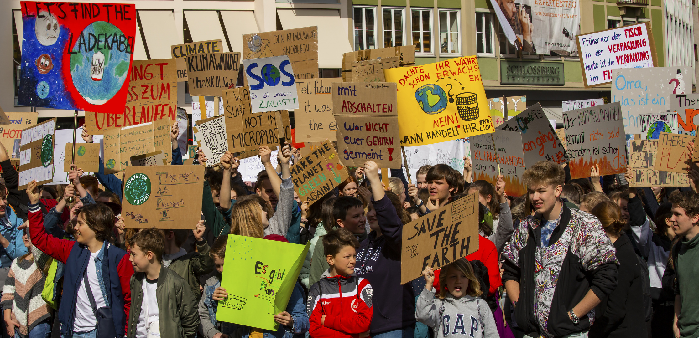 Schülerdemo am 22.3.2019 2