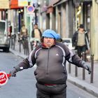 Schülerlotse in Paris.