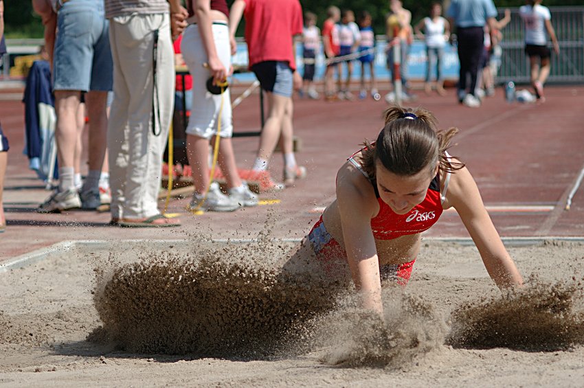 Schülersportfest am 1. Mai in Rüsselsheim