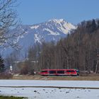 Schülerzug im Allgäu