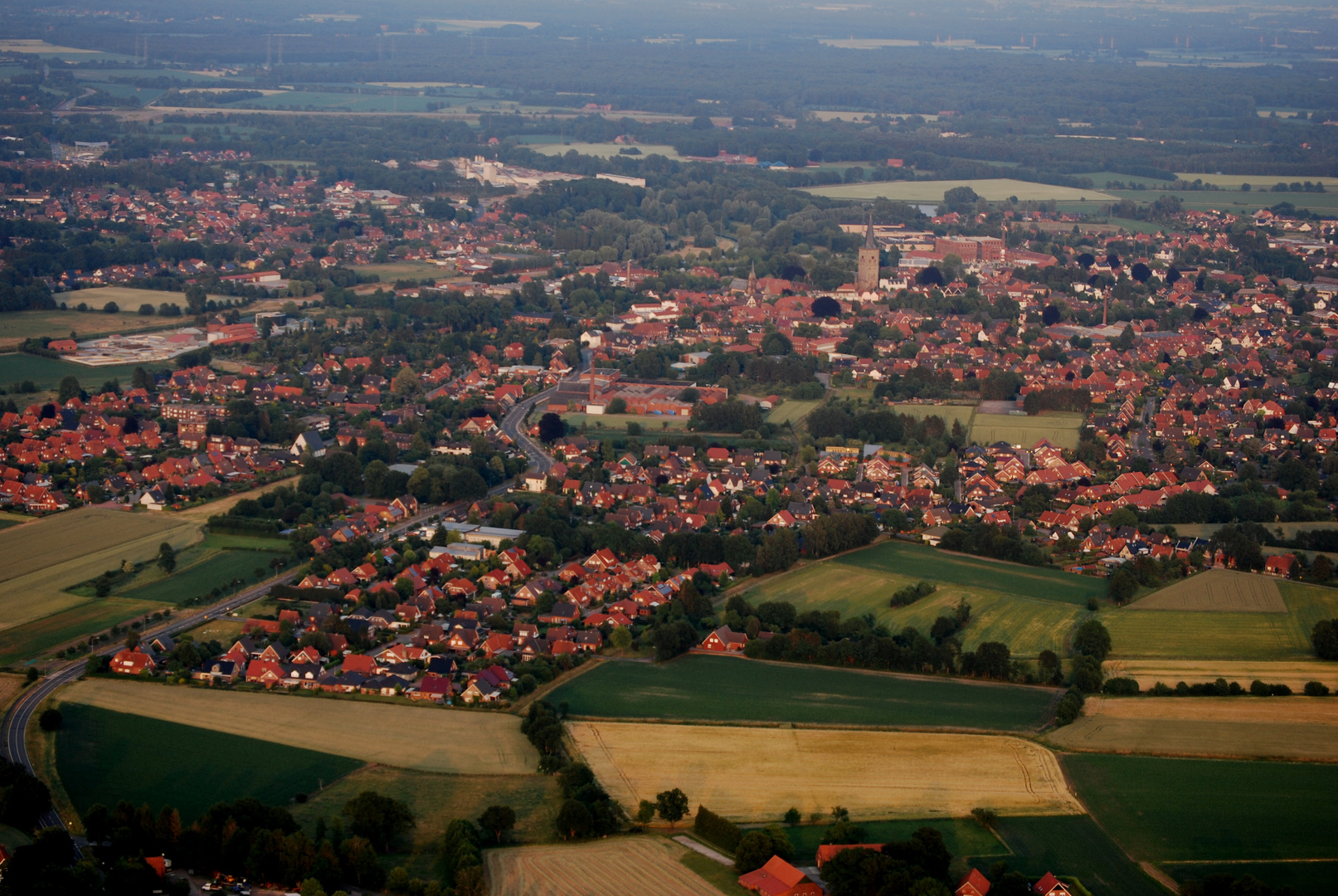 Schüttorf aus 330m Höhe