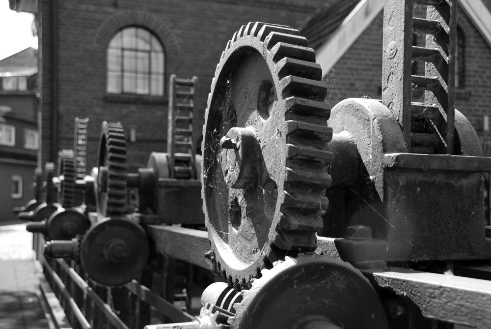 Schüttorf - Gear Wheels of a Sluice