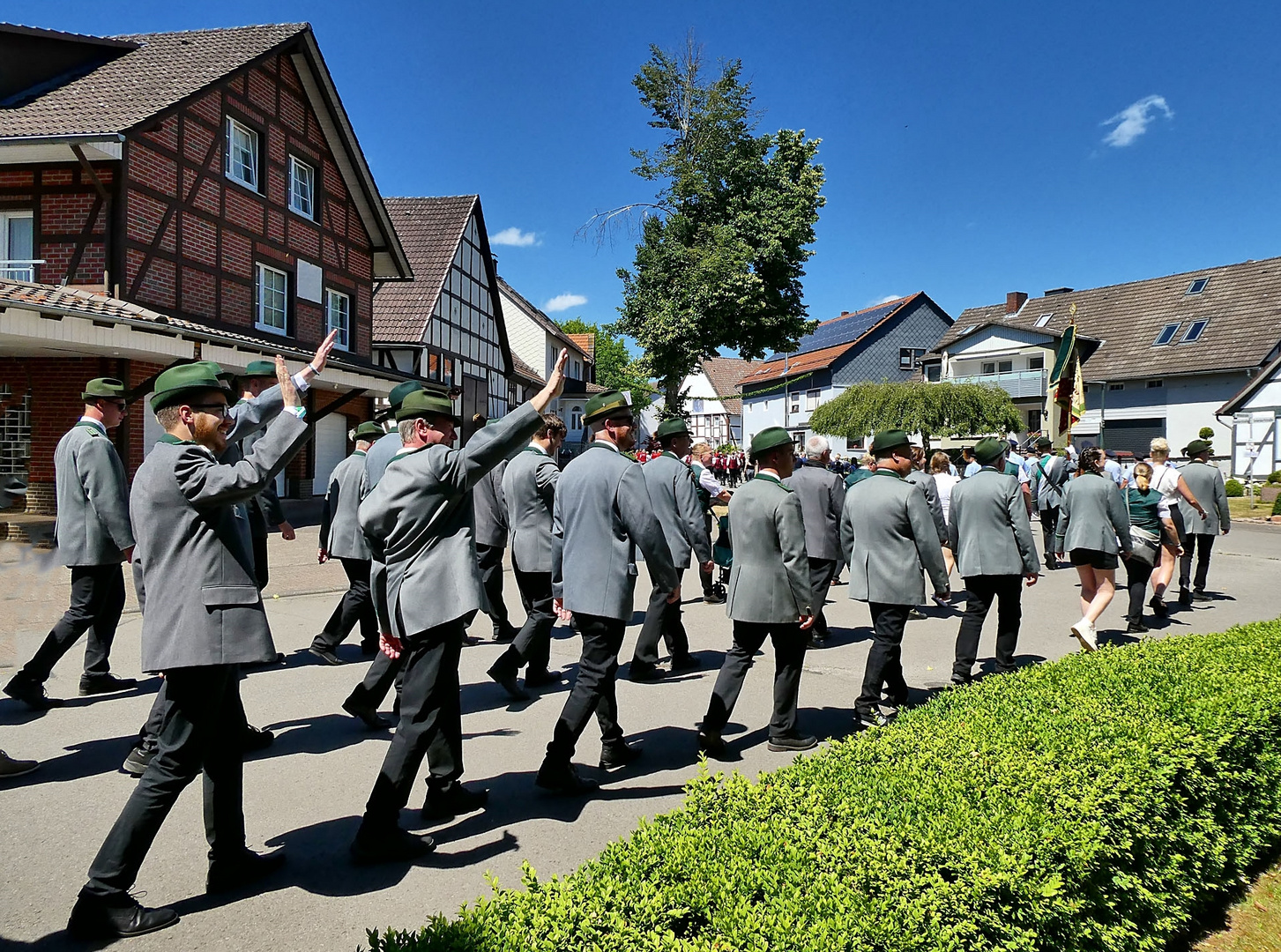 Schützenfest im Dorf